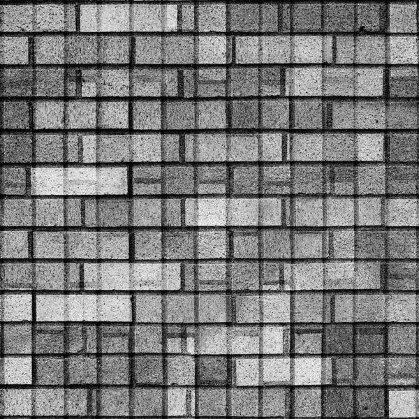 Černé a bílé dlaždice textury — Stock fotografie