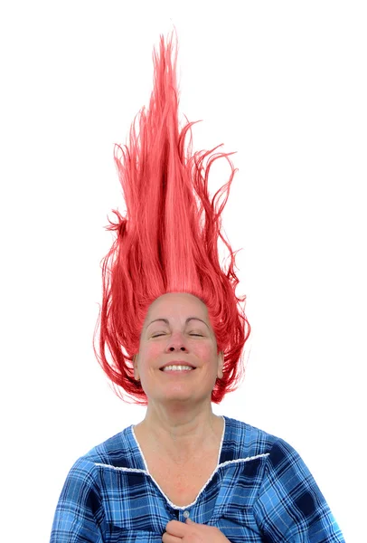 Red head hot heat — Stock Photo, Image