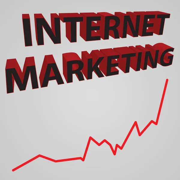 Internetový marketing — Stock fotografie