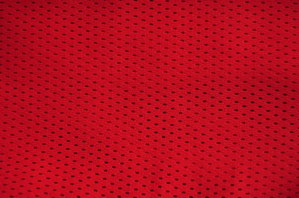 Czerwony jersey tekstura — Zdjęcie stockowe