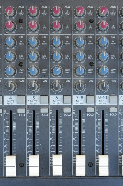 Audio Mixer Hardware — Stockfoto