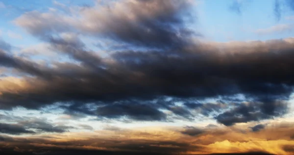 stock image Dramatic sky with clouds