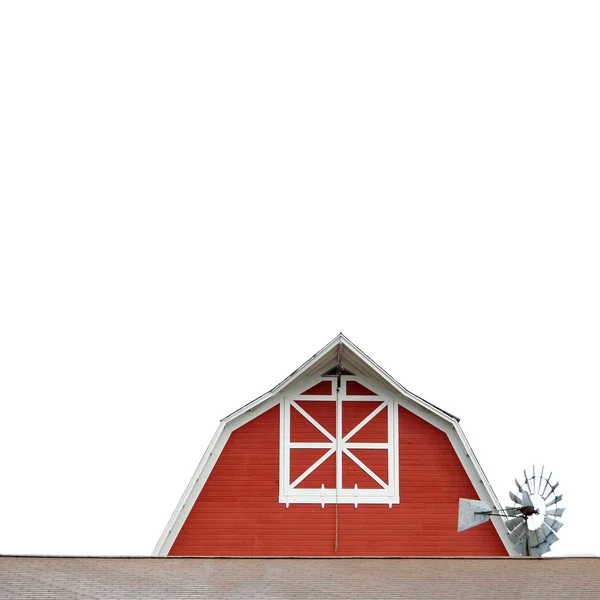 谷仓和风车 — 图库照片