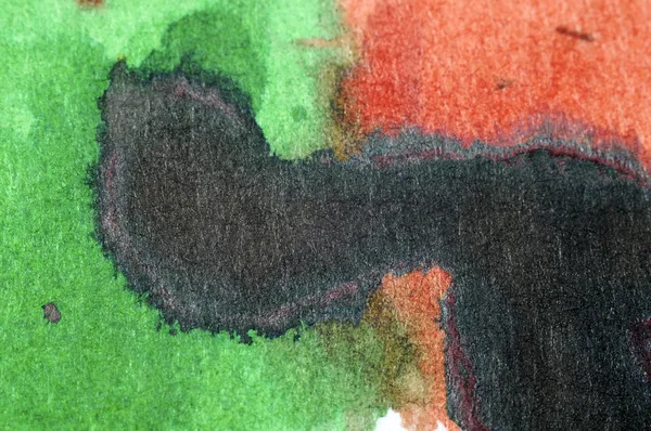 Макрознімок Абстрактних Олійних Фарб Картоні — стокове фото
