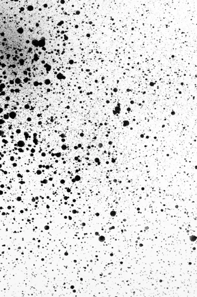 Black Spray Paint Dots Make Very Fine Grungy Background — Stock Photo, Image