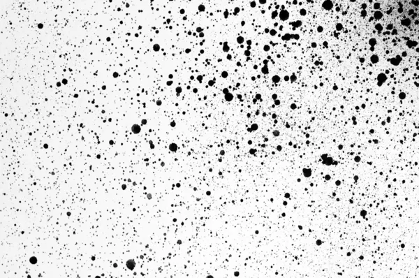 Black Spray Paint Dots Make Very Fine Grungy Background — Stock Photo, Image