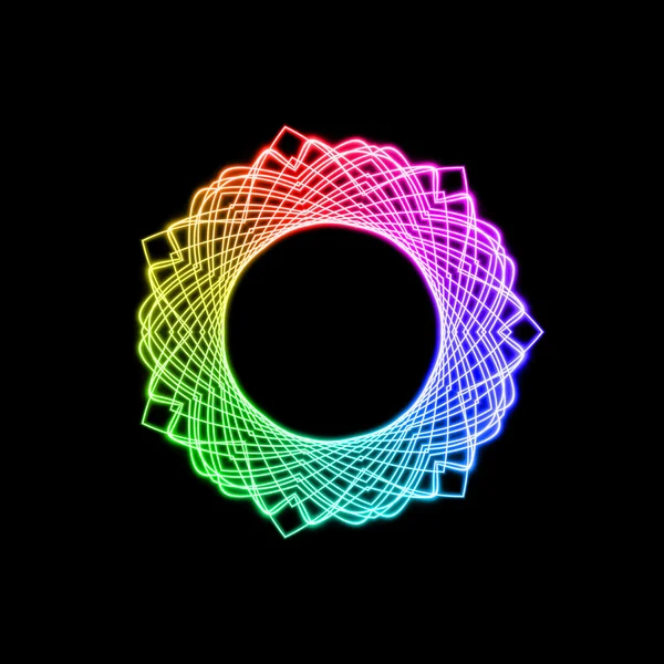 Roda de cor do arco-íris — Fotografia de Stock