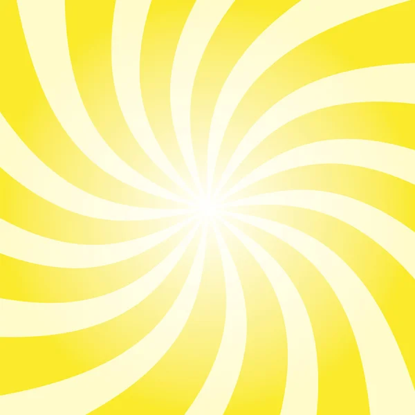 Amarelo sol torção explosão — Fotografia de Stock