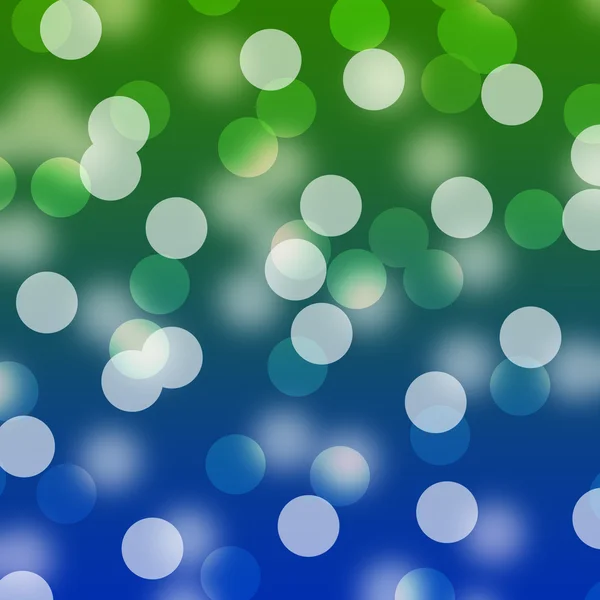 Bokeh verde azul — Fotografia de Stock