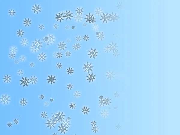 Fiocco di neve sfondo — Foto Stock