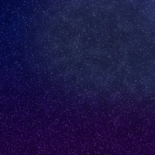 Étoiles Twlight bleues et violettes — Photo