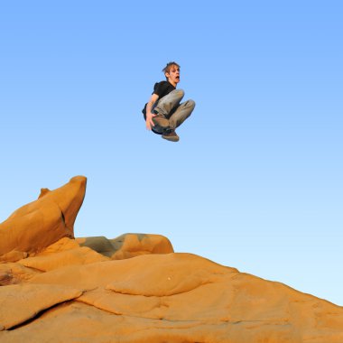 Le Parkour, Free Running, and Tricking clipart