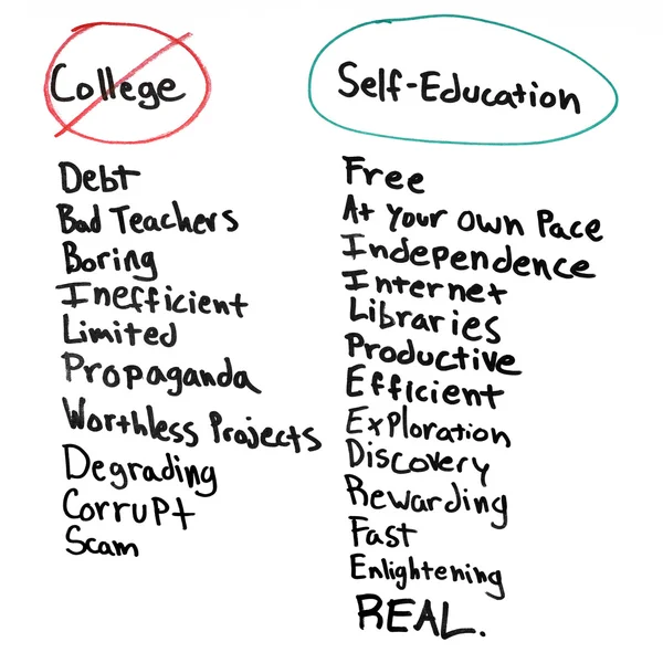 Self-Education — Stock Photo, Image