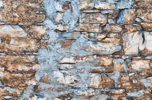 Kleurrijke bakstenen muur textuur — Stockfoto