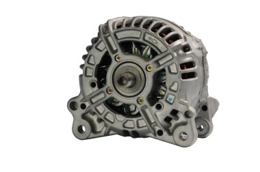 Alternator isolated on white background clipart