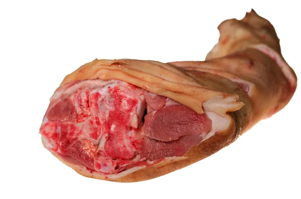 Stuk van ruwe varkensvlees — Stockfoto