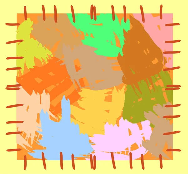 Vecteur de fond multicolore abstrait — Image vectorielle