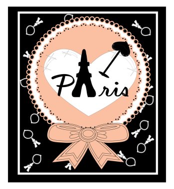 Paris vector clipart