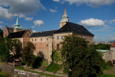 Alte Festung in Oslo, Norwegen clipart