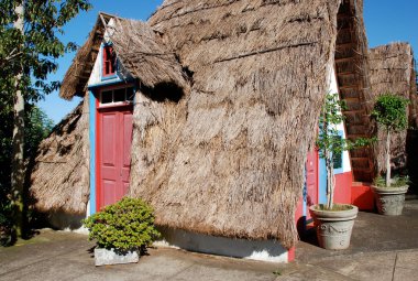 Cabanas de Sao Jorge - Madeira clipart