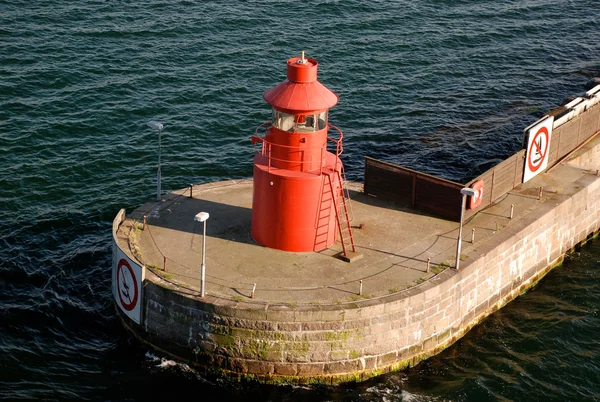 Leuchtturm Kopascar Danimarca Nemark — Foto Stock