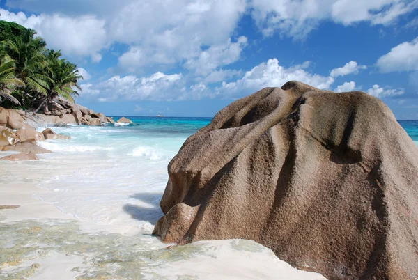 Томатам Анс - Ла Диг, seychellen — стоковое фото