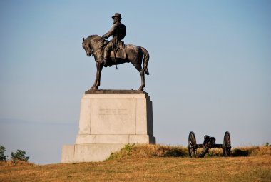 Denkmal in Gettysburg, Pennsylvania - USA clipart