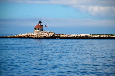 Leuchtturm in Boothbay Harbor, Maine, USA clipart