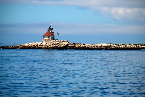 Leuchtturm Boothbay Harbor Maine Usa — Stock fotografie