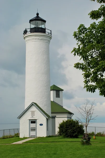 Leuchtturm Cape Vincent Nova Iorque Eua — Fotografia de Stock