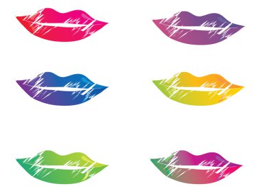 Set Lips clipart