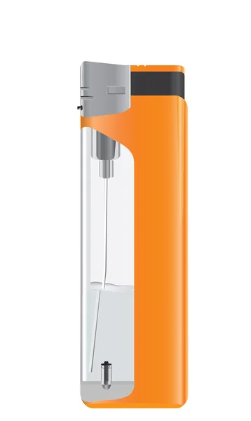 Butane Gas Lighter — Stock Vector