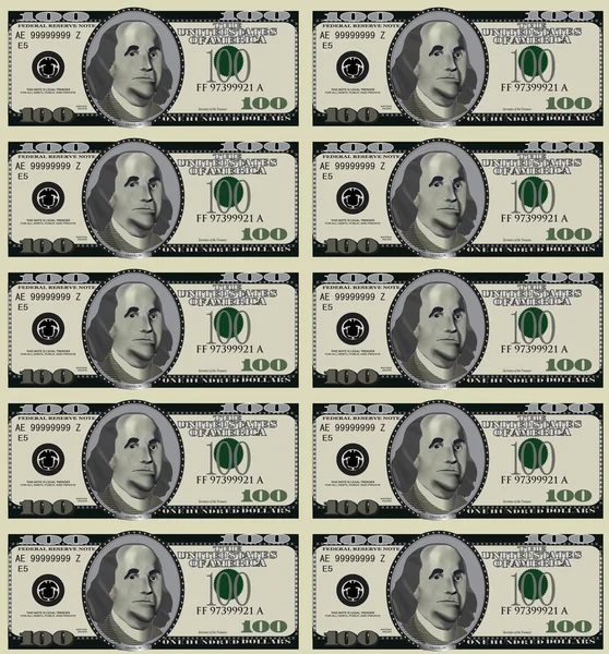 Mucho dinero — Archivo Imágenes Vectoriales
