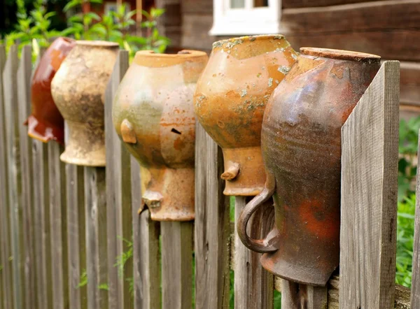 stock image Old pitchers