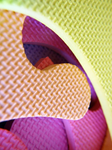 Colorful polystyrene foam texture — Stock Photo, Image