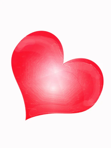 Текстурированное сердце — стоковое фото