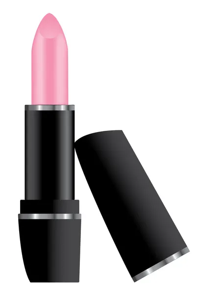 Roze lippenstift — Stockvector