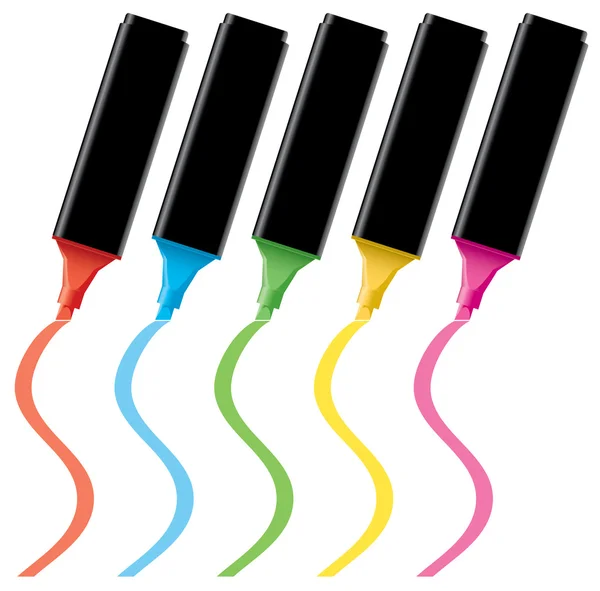 Destornilladores coloridos — Vector de stock