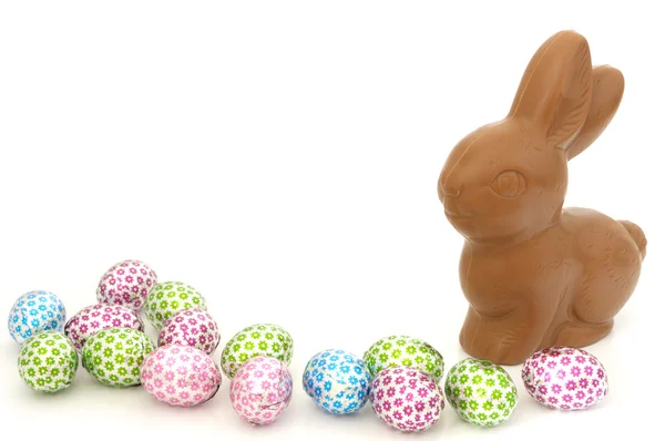 Chocolate Easter Bunny — Stock Photo, Image