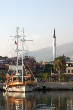 Hafen in Alanya, Türkei