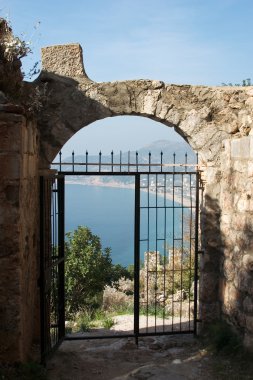 Blick auf Alanya, Türkei