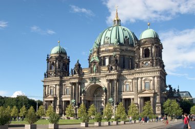 Berlin Cathedral in the sunshine clipart