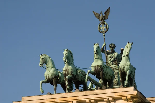 Quadriga Auf Dem Brandenburger Tor — Stockfoto