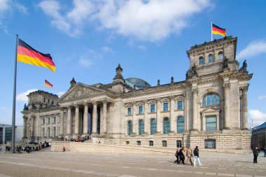 Reichstag von rechts clipart