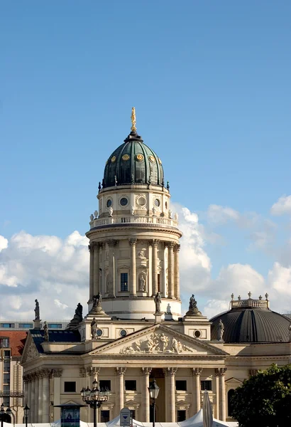 Blick Auf Die Französische Kirche Berlin — ストック写真