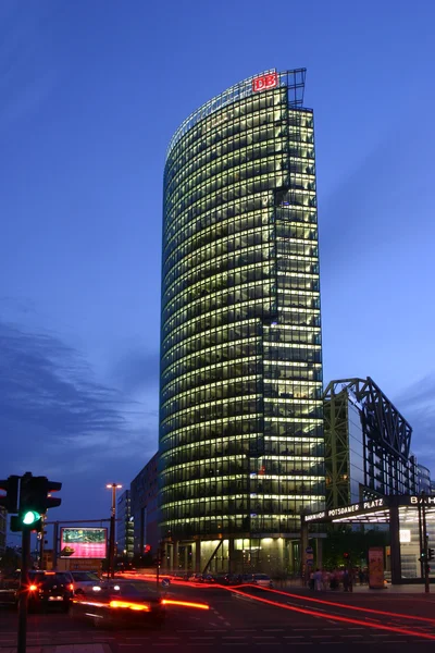 Hochhaus Der Deutschen Bahn Potsdamer Platz — Stockfoto