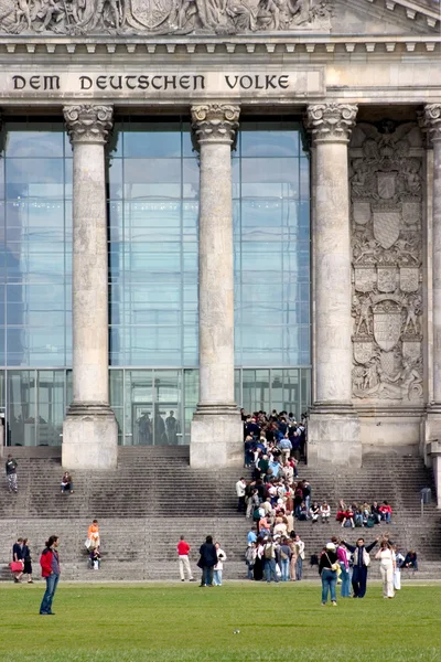Reichstagsschlange — Fotografia de Stock