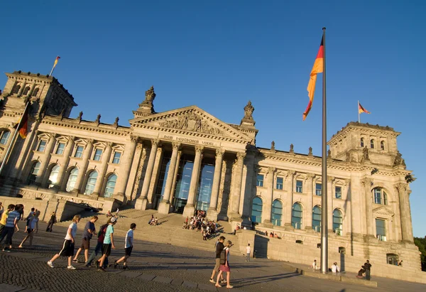 Reichstagsschräg — Stockfoto