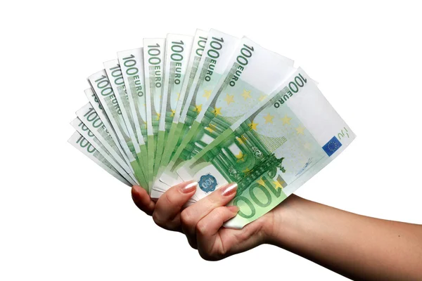 Euro bill — Stock Photo, Image