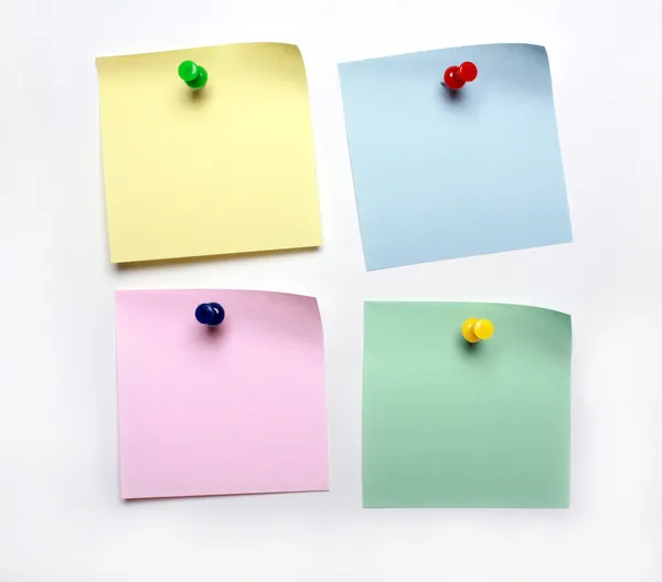 Blank yellow post it to do list — Stock Photo, Image